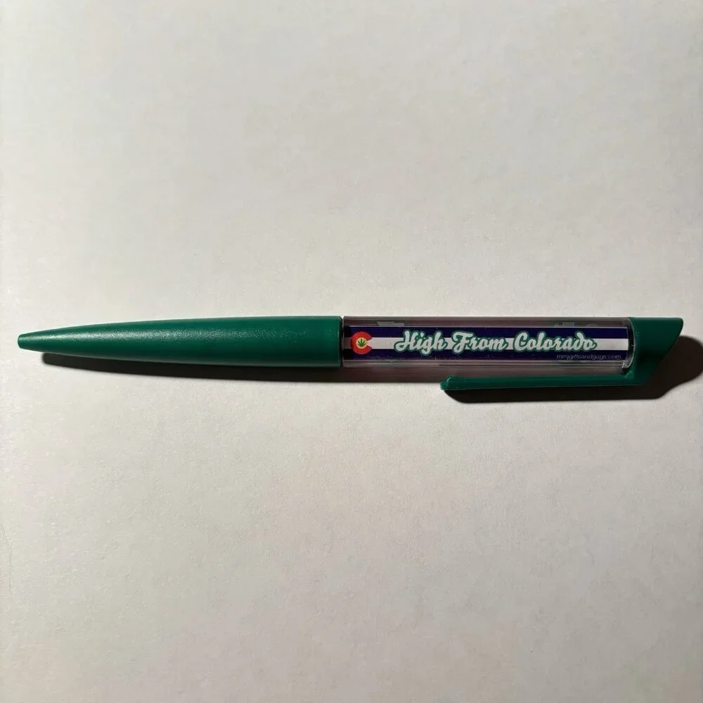 High From Colorado Floaty Pen Joint Moves From Boy to Girl Novelty Collectible